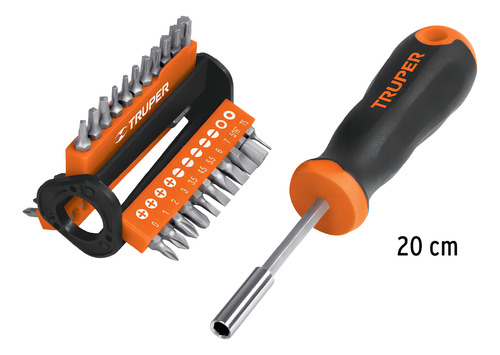Desarmador Multipunta Con 33 Puntas Truper 13595 Dmp-33