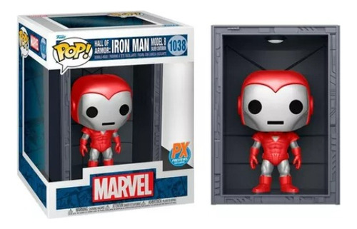 Funko Pop! Iron Man Deluxe Mark 8 Silver Centurion #1038