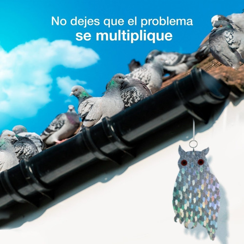 Imagen 7 de 10 de Espanta Aves Modelo Búho Envíos A Lima Y Provincia