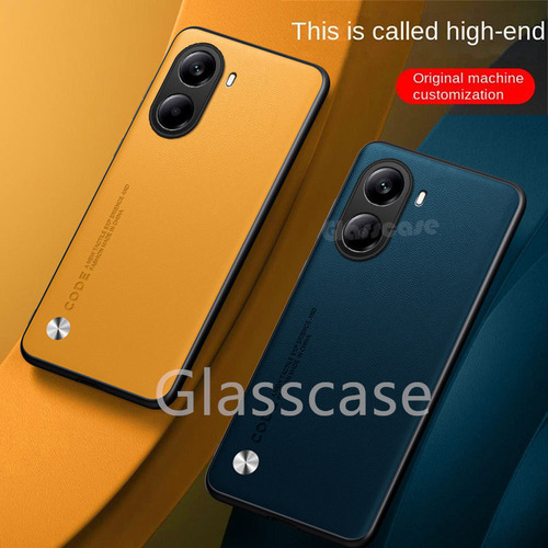 Funda Para Xiaomi Poco X7 F7 M7 Pro, Piel Ultra Lisa, Funda De Teléfono, Textura, Protección Antiarañazos, Cubierta Trasera