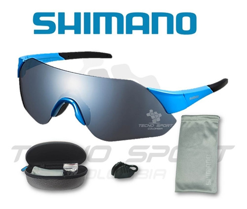 Lente de repuesto Shimano Gafas-Aerolite Ahumado Espejo De Plata