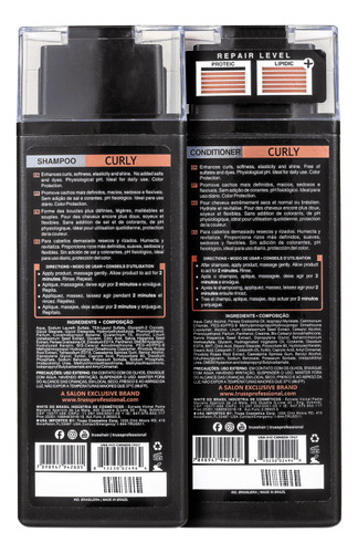 Truss Kit Curly Shampoo 300ml + Condicionador 300ml