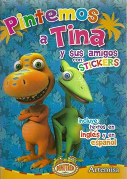 Libro Pintemos A Bruno Y Sus Amigos Con Stickers Coleccion P