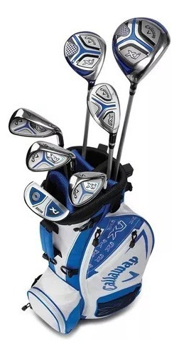 Imagen 1 de 10 de Kaddygolf Set Golf Junior Callaway Xj - 9 A 12 Años - Nene