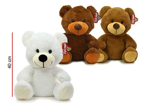 Peluche Oso Sentado 40cm Phi Phi Toys