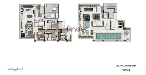 Imagem 28 de 30 de Agia Faria Lima Na Rua Chipre, 70 - Itaim Bibi. Cobertura Duplex À Venda, 465 M², Varanda Gourmet, 4 Suítes, Piscina, Sauna, 5 Vagas E Lazer Completo - Co0582