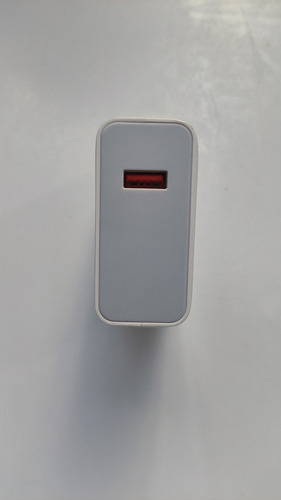 Cargador De Pared 120w Usb A Tipo C Ultra Rapida + Cable Blanco