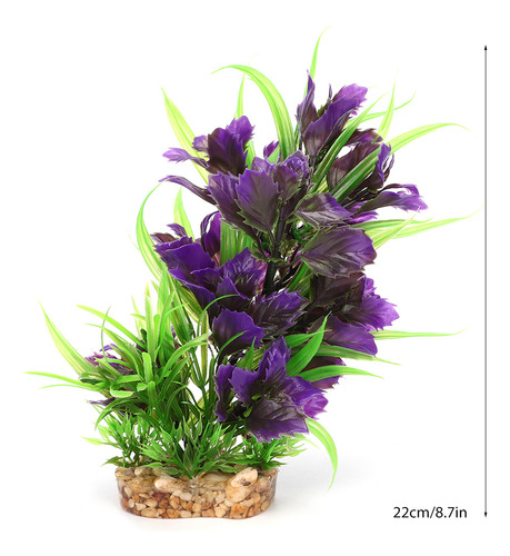 Planta Acuática Artificial Para Decoración De Acuarios, Plan