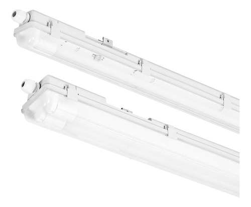 Luminaria Led Hermética 2x18w 6500k Sylvania