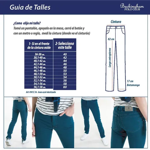 Talles de jeans hombre hotsell