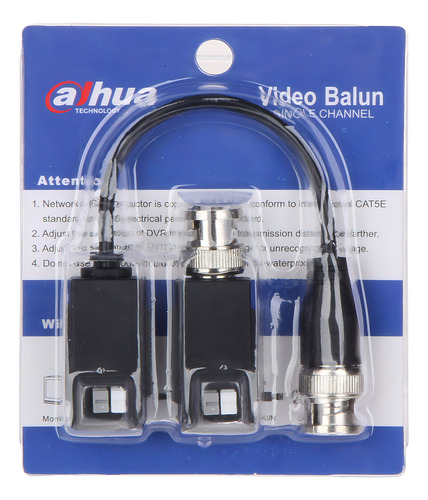 Kit 8 Par De Video Baluns Dahua Y 8 Par De Conectores 4k