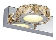 Lampara Aplique Led  3w 1 Lampara Con Cristal 110/260v