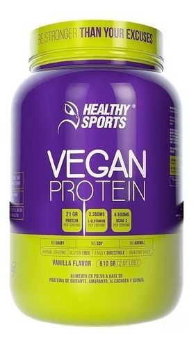 Vegan Protein Vegana 30 Servicios - He - L a $85611
