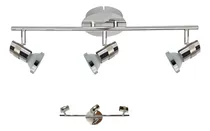 Comprar Lámpara De Pared O Techo Candil Party 3 Luces Color Platil
