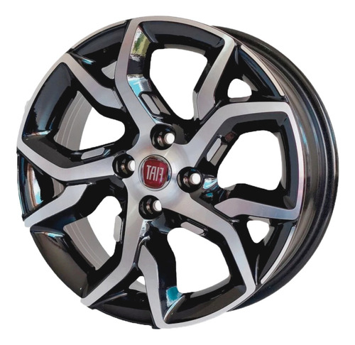 04 Rodas Bd Fiat Argo Hgt R92 + 04 Pneus 205/40/17 *