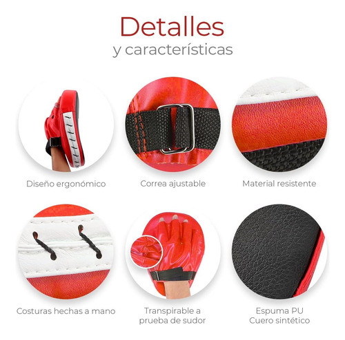 Raganet Manoplas De Boxeo, Ideal Para Niños Y Adultos