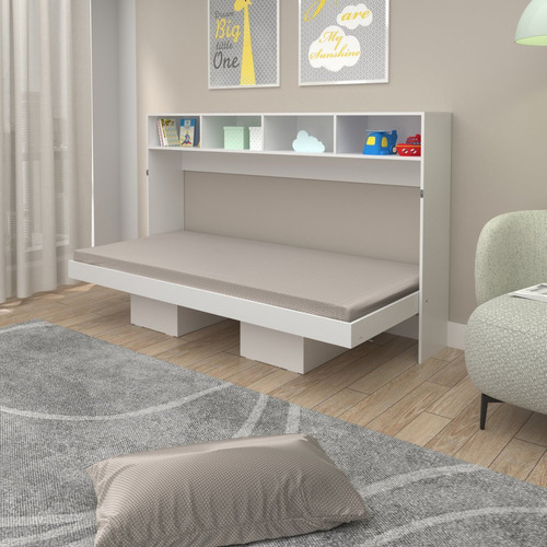 Cama Infantil/juvenil Articulada Columbia Branco Dbwt