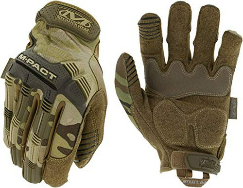 Guantes Tácticos  M-pact Con Protección Y Absorción De Impac