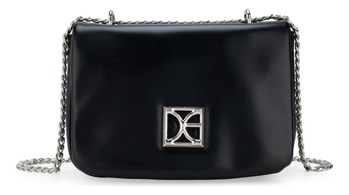 Bolsa Crossbody Cloe Izisyla Chico Color Negro
