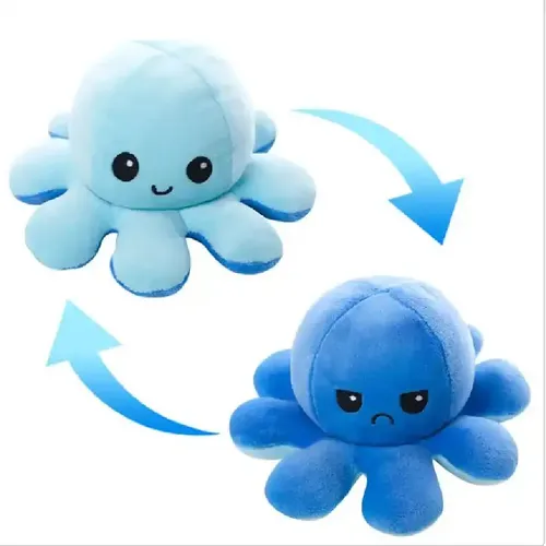 Pulpo Reversible Peluche Arg