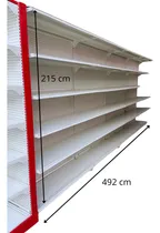 Comprar Góndolas Estantería Central Metálico, P Bodega Seminueva
