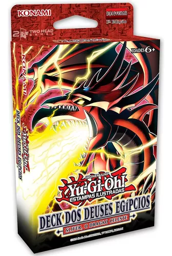 Yugioh Box Coleção Lendária 25 Anos Deuses Egípcios Português