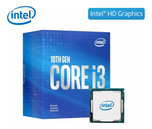 Procesador Intel Core I3-10100 Socket 1200