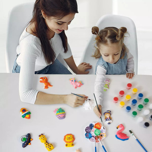 Cyz Pintura De Yeso De Dinosaurio Para Niños