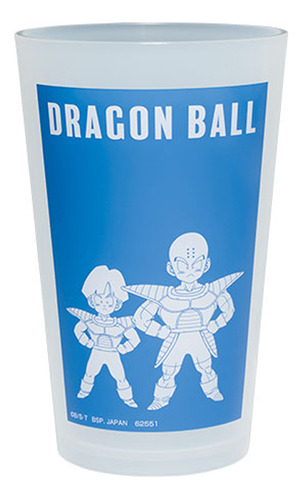 Vaso Plastico Dragon Ball Gohan Krillin Color Bandai Ichiban