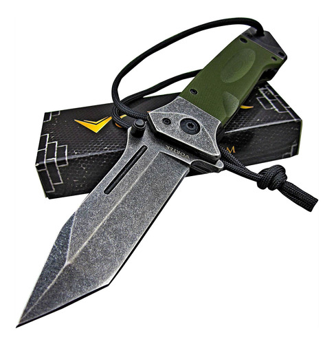 Vortek Cuchillo De Bolsillo Plegable Ultra Suave De Apertura