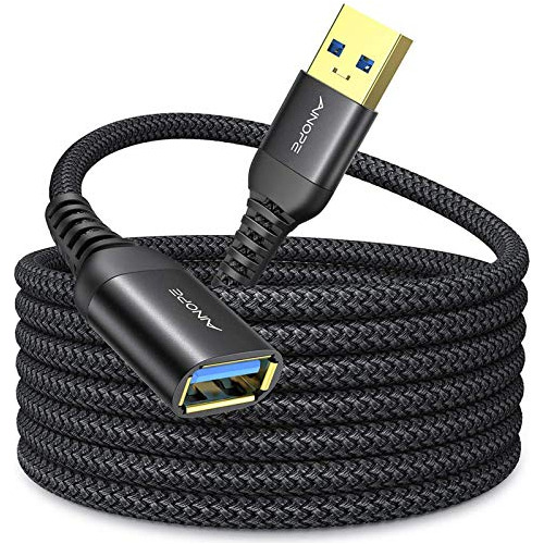 Ainope 16ft Usb 3.0 Extensión Cable Tipo A Hombre A Mujer Ex