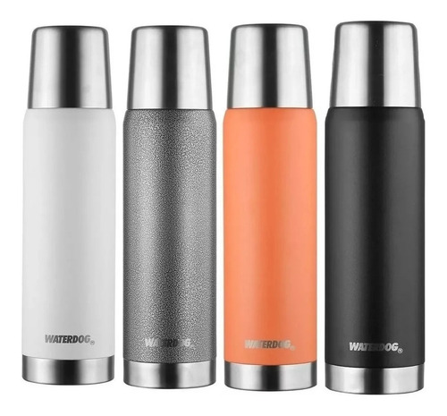 Termo Waterdog Obus Acero Inoxidable 1000 Cc Negro