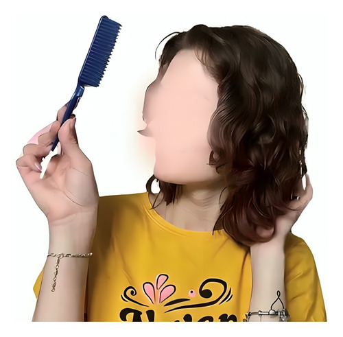 Kit 2 Pente Para Fitagem Cabelo Ondulado Cacheado E Crespo