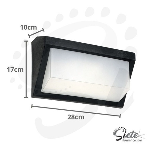 Aplique Tortuga Difusor Pared Exterior Apto Luz Led Moderna