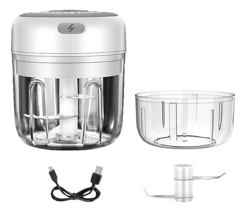 Procesadora Mini Mixer Picadora Alimentos 250 Ml Usb