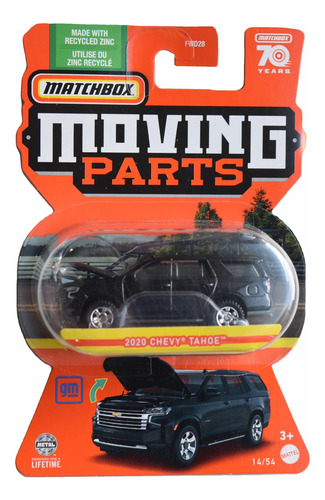 Camioneta Chevrolet Tahoe Matchbox Moving Parts Superfast