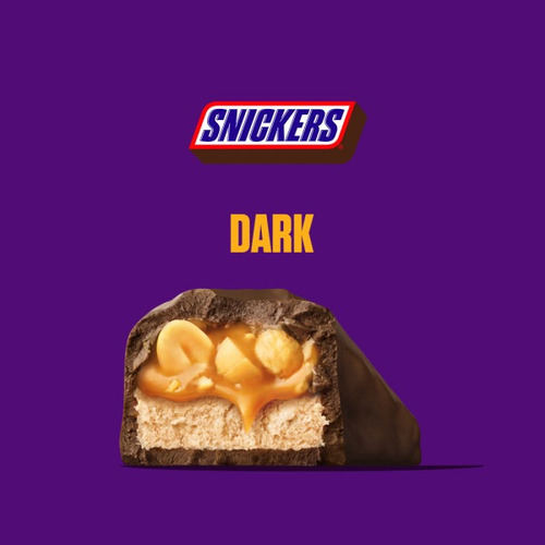 Chocolate Snickers Dark 20 Unidades De 42g
