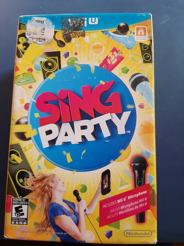 Sing Party With Microphone Wii U