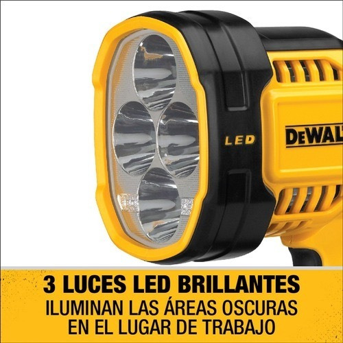 Imagen 4 de 8 de Luz Led Para Trabajo 20v Sin Batería Dewalt Dcl043