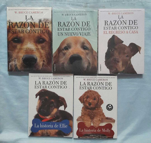 La Razón De Estar Contigo - Pack De 5 Libros - Bruce Cameron