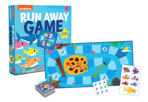 Baby Shark Juego De Mesa Run Away Game Cod.s520