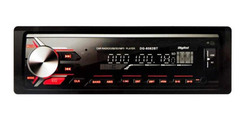 Radio Auto Panel Desmontable 1 Din Bluetooth Usb Mp3