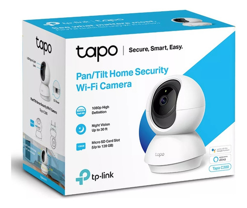 Cámara Seguridad Wifi Tp-link Tapo C200 Full Hd Movimiento