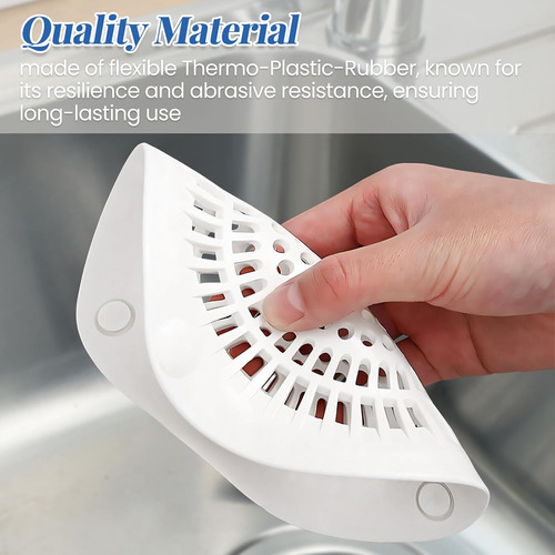Desagüe De Ducha Con Ventosa Para Bañera De Silicona