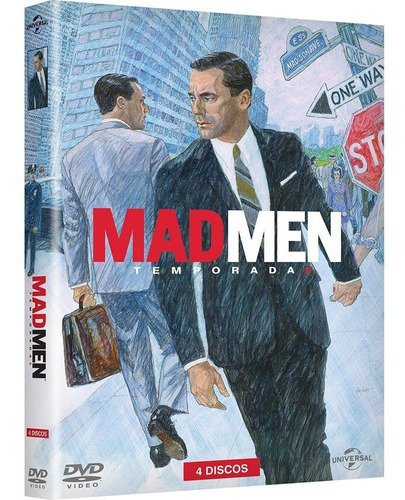 Box Dvd Mad Men Sexta Temporada (4 Dvds)