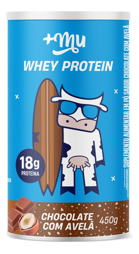 Whey Concentrado Chocolate Com Avelã 450g +Mu