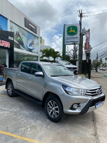Imagem 3 de 15 de Toyota Hilux 2018 2.7 Srv Cab. Dupla 4x2 Flex Aut. 4p