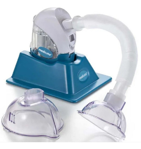 Imagem 2 de 3 de Nebulizador Inalador Ultrassônico Md3000 127v/220v Medicate