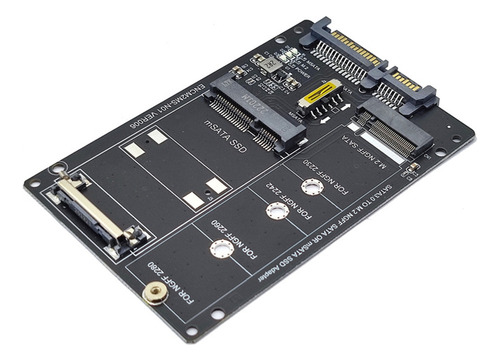 Tarjeta Adaptadora Ngff+msata A Sata3.0+cable Usb A M2