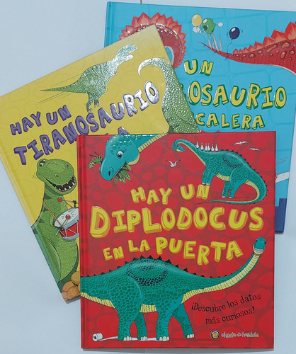 Pack 3 Dinodatos. Hay Un Dinosaurio... El Gato De Hojalatas.